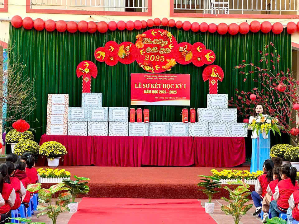 LỄ SƠ KẾT HỌC KÌ I🌻🌻🌻  🏫TRƯỜNG TIỂU HỌC PHÚ LƯƠNG I - NĂM HỌC 2024 - 2025