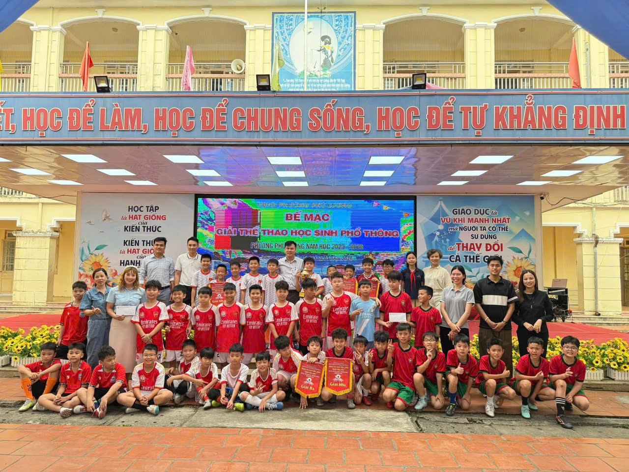  THAM GIA GIẢI THỂ THAO HỌC SINH PHỔ THÔNG PHƯỜNG PHÚ LƯƠNG 🏆