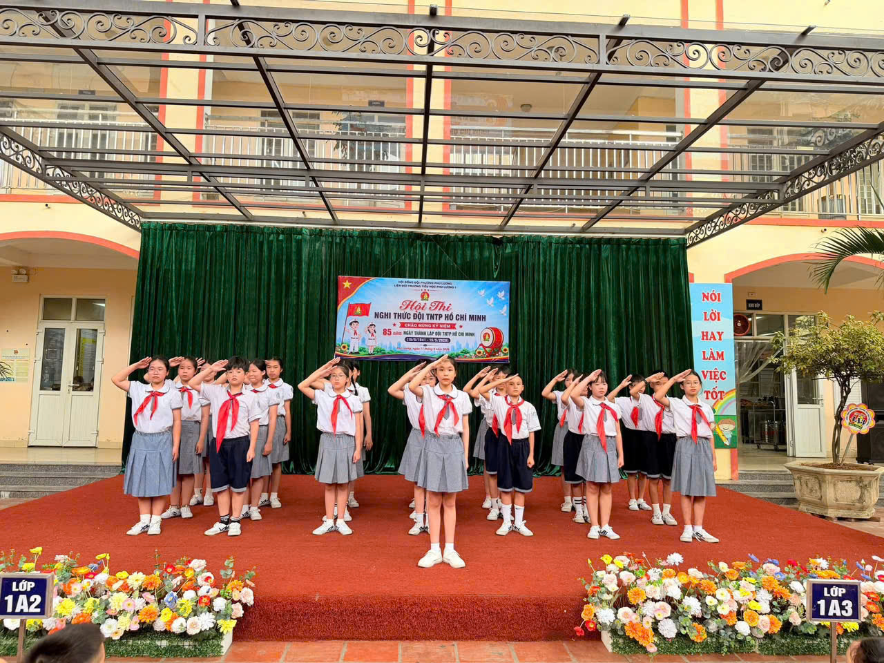 HỘI THI NGHI THỨC ĐỘI – TỰ HÀO MĂNG NON PHÚ LƯƠNG I