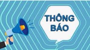 Thông báo