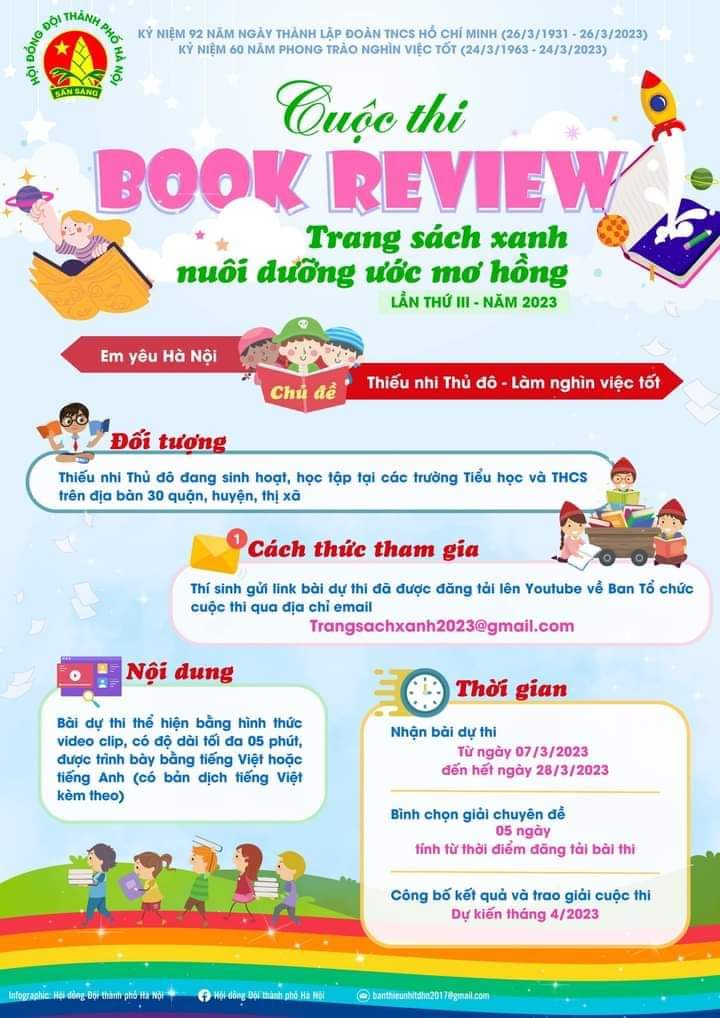 Cuộc thi BOOK REVIEW mùa thứ 3